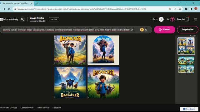 MENGGAMBAR DENGAN TEKHNOLOGI AI смотреть онлайн