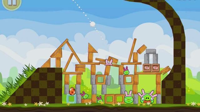 Angry Birds Seasons Easter Eggs 3 Stars Level 1-16 смотреть онлайн