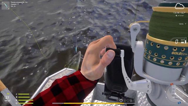 Russian Fishing 4 осётр балтийский с катушкой на 14кг. смотреть онлайн