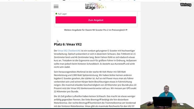 Meine Reaktion auf die TechStage Top 10 E-Scooter / Meine Kaufberatung ´23 in der Videobeschreibung смотреть онлайн