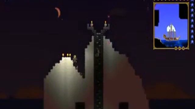 Мой корабль в игре террария (1.2.2) смотреть онлайн