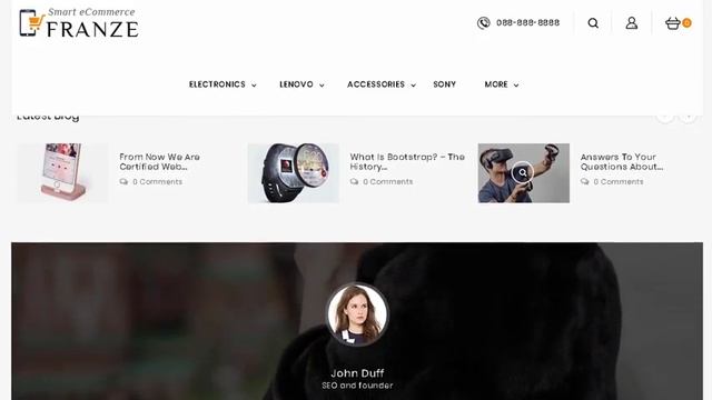 Franze - Opencart 3 Multi-Purpose Responsive Theme | Themeforest Templates смотреть онлайн