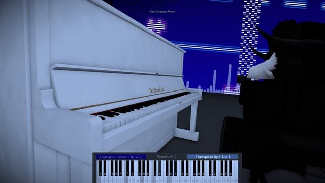 FNAF 6 - Midnight Motorist Played Perfectly on a ROBLOX piano. смотреть онлайн