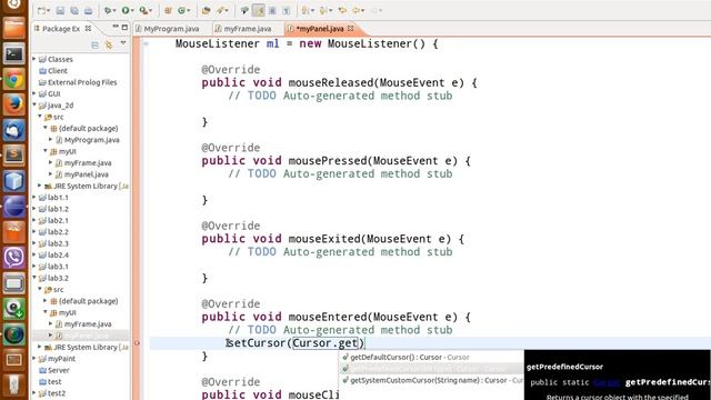13. Intro to Java ( GUI - Customized JPanel) مقدمة لجافا смотреть онлайн