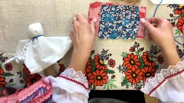 Мастер класс. Кукла-оберег своими руками. смотреть онлайн