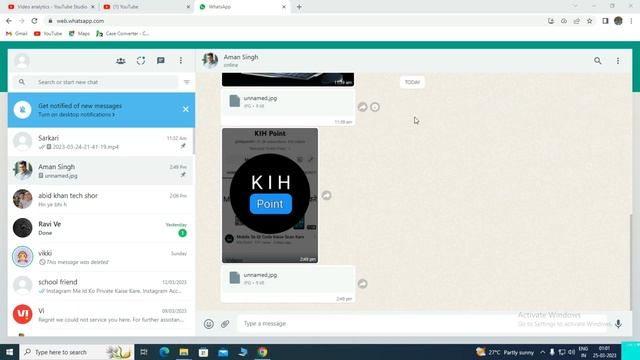 Computer Me Whatsapp Se Photo Kaise Download Kare | Whatsapp Photo Download Problems смотреть онлайн