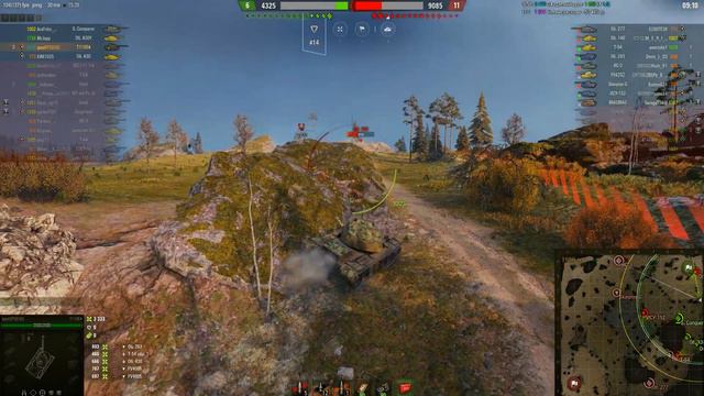 T110E4, Карелия, 10 Фрагов и 9.7 Урона. смотреть онлайн