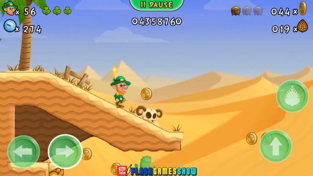 Lep's World 3 Kill Desert Goblin (Mobile Game) смотреть онлайн
