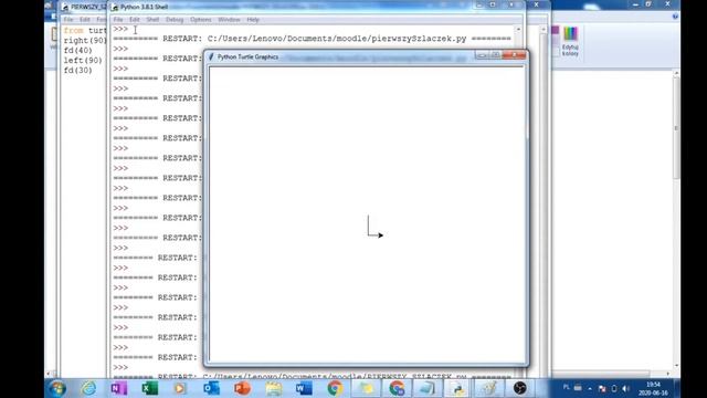 Moduł turtle Python - nasz pierwszy szlaczek (LOGIA konkurs) смотреть онлайн