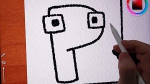 Drawing Russian Alphabet Lore | @Harrymations