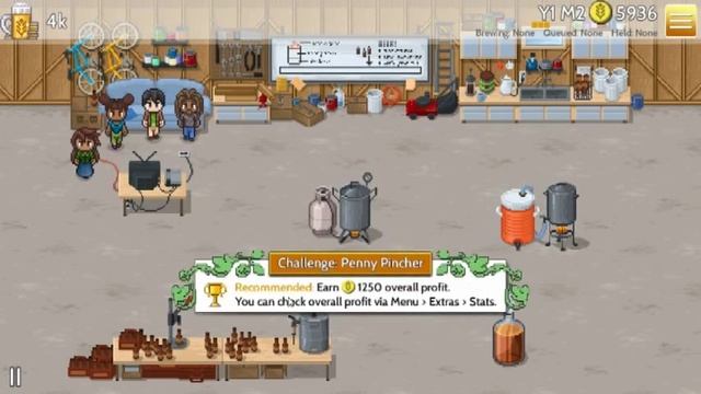 Lets Play - FIZ "A Brewery Management Game" Android. Episode 1 & Tutorial 4KGaming смотреть онлайн