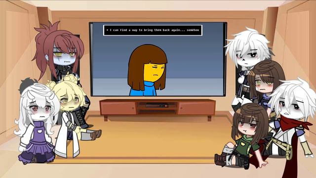 Undertale react to glitchtale //s2 - ep2 смотреть онлайн