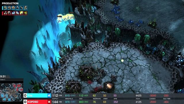 Finally! [K] v [X], Starcraft II, Scion Custom Races смотреть онлайн