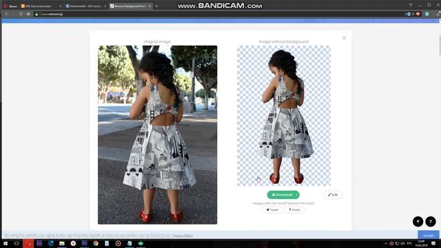 Как быстро обрезать (удалить) фон с фотографии без использования фотошоп смотреть онлайн