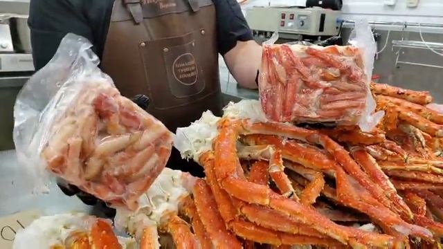 Камчатский краб и крабовое мясо смотреть онлайн