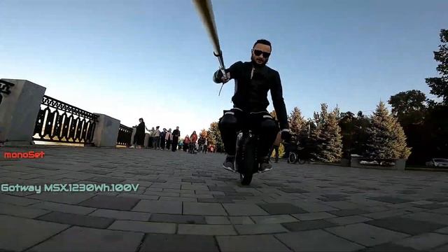 Gotway MSX.1230Wh.100V. "Как я учился ездить сидя.день первый." смотреть онлайн