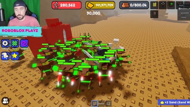 How to enchant in Roblox Control Army [?OUROBOROS] смотреть онлайн