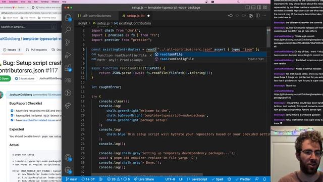December 15th: Open Source Maintenance on template-typescript-node-package смотреть онлайн