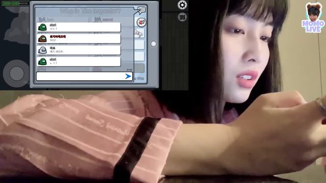 i played Among us with TWICE Momo on her birthday🎂 🍑🦖🦕 201109 смотреть онлайн