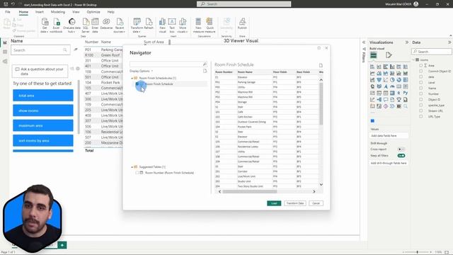 Relate Excel Data with Revit in Power BI смотреть онлайн