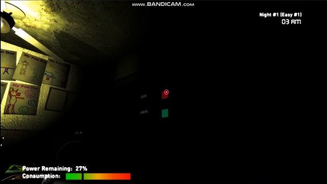 МОЙ ПЕРВЫЙ ОБЗОР ИГРЫ One Night at freddy 3d НА КОМПЬЮТЕРЕ НЕ СУДИТЕ СТРОГО смотреть онлайн