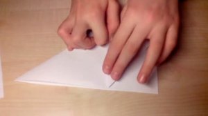 Делаем кармашек оригами урок №4