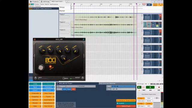 Shape your bass tone with free TSE B.O.D. VST plugin - Inspired by Tech21© SansAmp Bass Driver смотреть онлайн