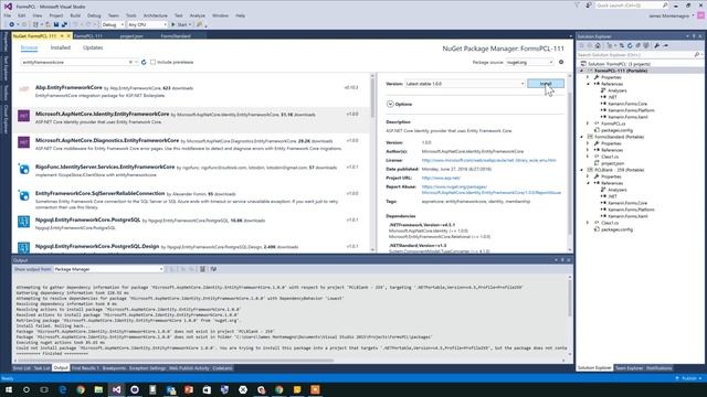 Creating and Consuming .NET Standard Libraries in Xamarin and Xamarin.Forms смотреть онлайн