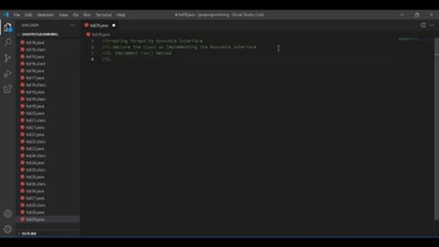 Creating Thread By Implementing Runnbale Interface In Java. #29 смотреть онлайн