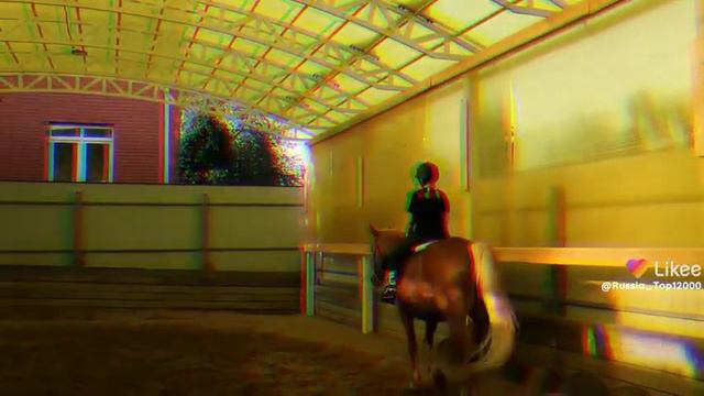 я на новой очень вредной лошади она останавливалась и не хотела идти (лошадь Нара) смотреть онлайн