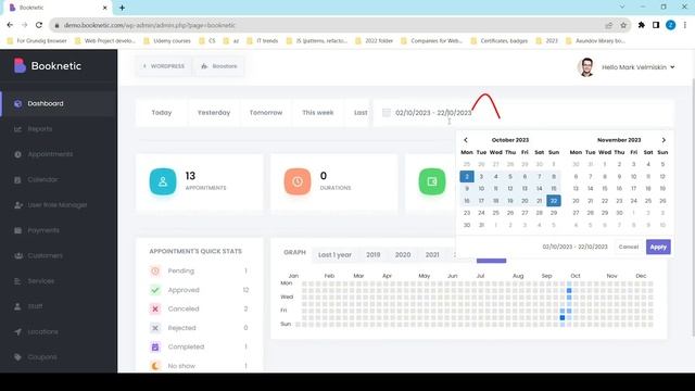 Booknetic WordPress Booking System Tutorial: Complete Dashboard Overview смотреть онлайн