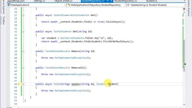 CRUD Operation using MongoDB and ASP.NET Core Simple Example [For Beginner] смотреть онлайн