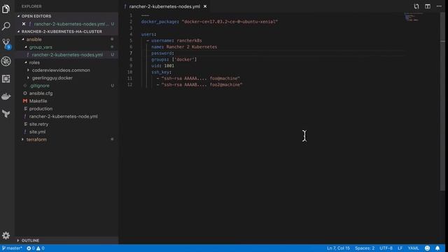 Install Rancher 2 w/ Terraform & Ansible - Part #5 - Managing Users with Ansible смотреть онлайн