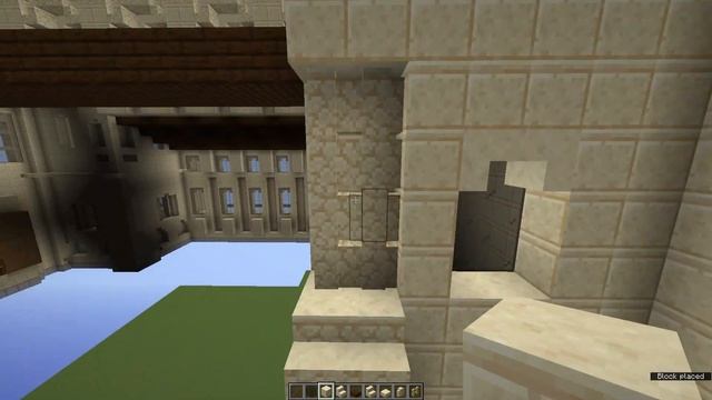How to build Hogwarts in Minecraft - Episode 11 - Transfiguration Courtyard смотреть онлайн