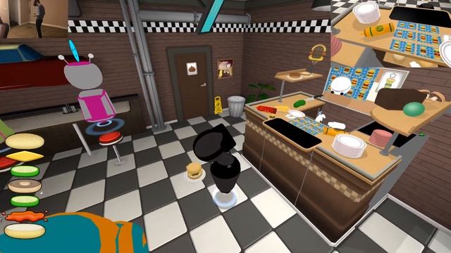 Level 25 | VR Cooking Multiplayer | VR The Diner Duo Co-op #10