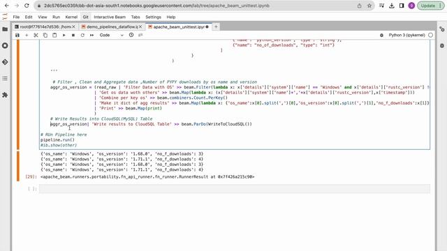 ETL nested AVRO files into Cloud SQL, GCS using Dataflow Pipeline смотреть онлайн