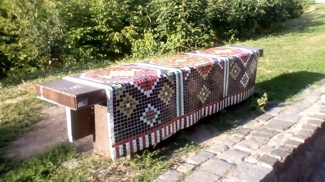 Пейзажная аллея, Киев. Июль 2019. Прогулка от памятника Богдану Хмельницкому. смотреть онлайн