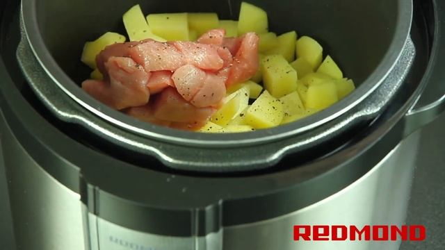 Рецепты от Redmond: Картофель по-дачному (RMC-M4504) смотреть онлайн