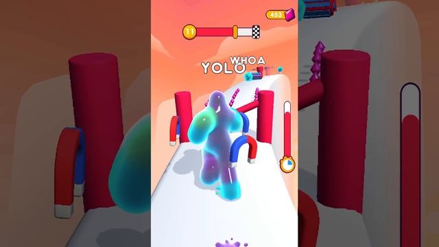 ЭВОЛЮЦИЯ ЖИВОГО СЛАЙМА МАКСИМАЛЬНЫЙ УРОВЕНЬ BLOB RUNNER 3D смотреть онлайн