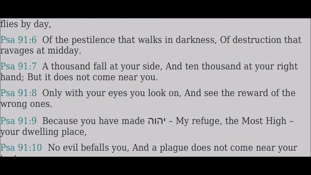 91 Tehillim (Psalms) - Read Along смотреть онлайн