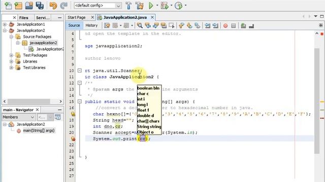 convert a decimal to hexadecimal number in java смотреть онлайн