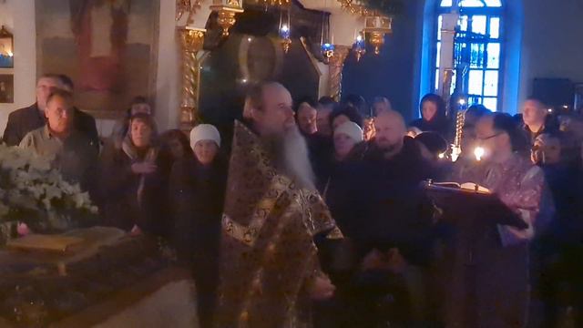 14.04.2023 - проповедь у Плащаницы; прот.Николай Цирке смотреть онлайн