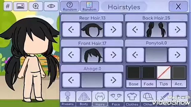 Несколько вариантов причёсок и женской одежды//Gacha Life (Ч.о) смотреть онлайн