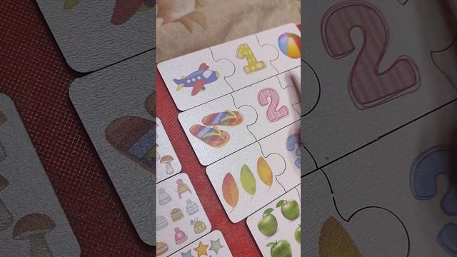 Цифры от 1 до 12 пазл с картинами считает, называет ребёнок играя с Гонщиком. Numbers from 1 to 12 смотреть онлайн