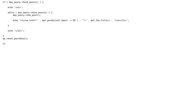 Wordpress: List ALL posts within last week from current category on category page смотреть онлайн
