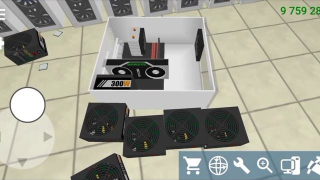Сколько ватт потребляет каждый компонент в PC Simulator? смотреть онлайн