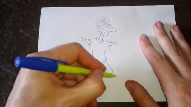 Как поэтапно нарисовать ПАРНЯ для начинающих и детей? How to DRAW a GUY смотреть онлайн