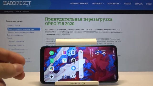 Установка SIM-карты и карты памяти в OPPO F15 2020 / Как вставить симку и флешку в OPPO F15 2020? смотреть онлайн
