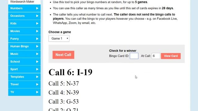 How to call a bingo game NEW VIDEO AVAILABLE - SEE DESCRIPTION смотреть онлайн