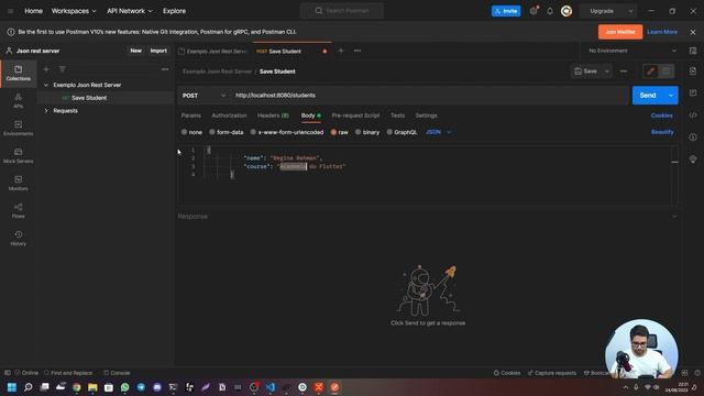 Json Rest Server - Backend em Dart baseado em json смотреть онлайн